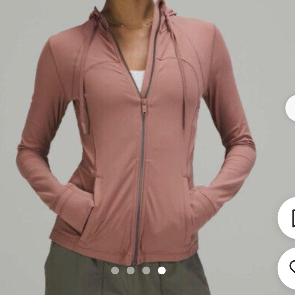 Lululemon Pink Zip-Up Hoodie